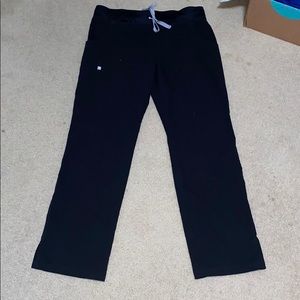 Figs Medium Black Scrub Pants
